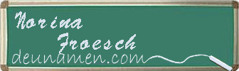 Norina Froesch Visitenkarte